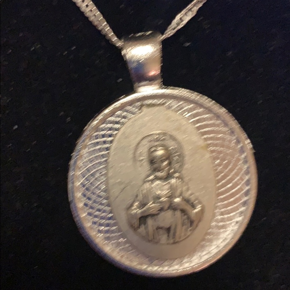 Religious Pendant Charm Necklace